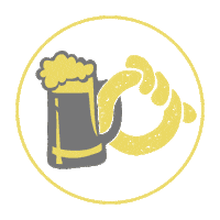 Beer Carbs Sticker by Eastern Standard Provisions