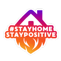 Stayhome Sticker by HARDCOIN