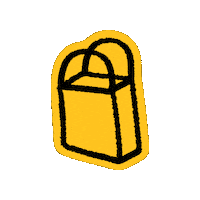 Shopping Bag Sticker by SecretMediaNetwork