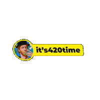 420 Time Sticker by FumonesConSuerte.com