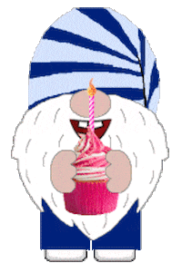 Happy Birthday Gnome Sticker