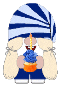 Happy Birthday Gnome Sticker