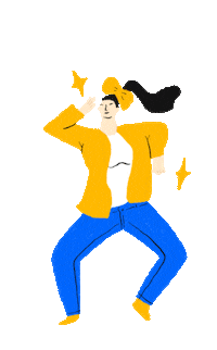 Happy Dance Sticker by Bettyestpartout