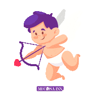 San Valentin Love Sticker by MI CASA INN