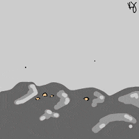 KarlJahnke death mushroom looping growing GIF