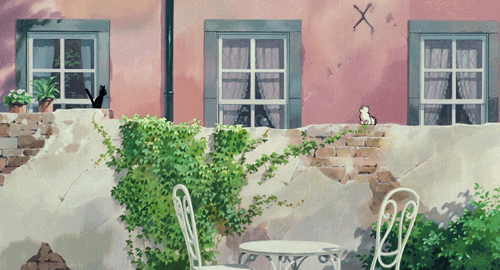 kikis delivery service cats GIF by Maudit