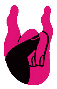 Rock Hand Sticker by YANN