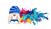 Gnome Words Of Encouragement Sticker