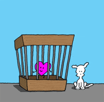 you have captured my heart GIF by Chippy the dog