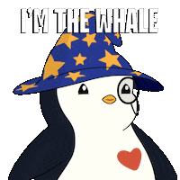 Nft Penguin Sticker by Pudgy Memez