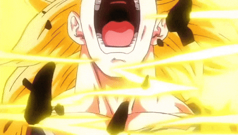 SkullZGaming2 giphyupload goku super saiyan 3 fusion reborn GIF