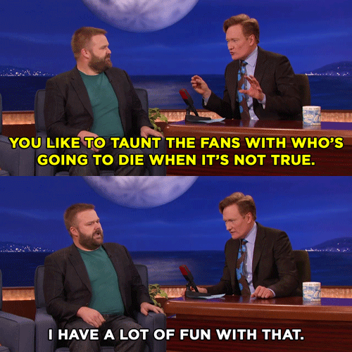 the walking dead conan obrien GIF by Team Coco
