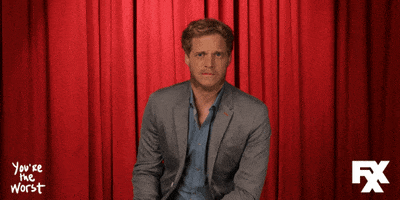 chris geere no GIF by You're The Worst 