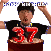 Happy 37Th Birthday Sticker