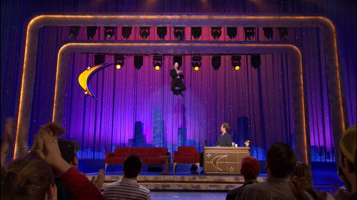 Flying Sean Hayes GIF by Team Coco
