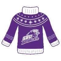 christmas sbuniv Sticker