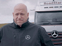 daimlertrucks sigh eyeroll mercedes trucks GIF