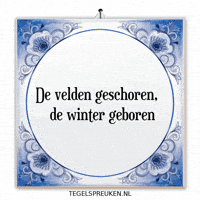 Winter Rust GIF by Tegelspreuken.nl