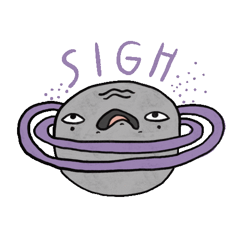 Astrology Sigh Sticker