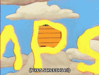 homer simpson car GIF