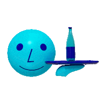 Camarero Agua Con Gas Sticker by Danone Spain