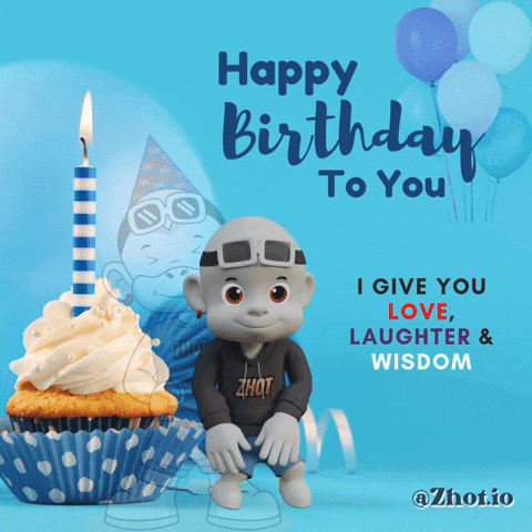 Happy Birthday GIF by Zhot