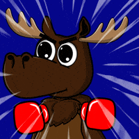 DoYouMoose fight nft mad upset GIF