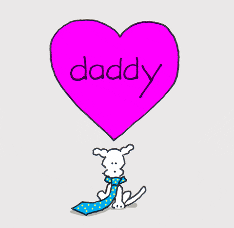 father's day love GIF by Chippy the dog