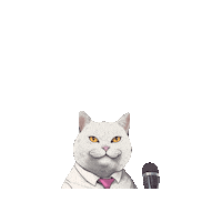 purrcivalcat lyle purrcival cat lyle from work lyle cat Sticker