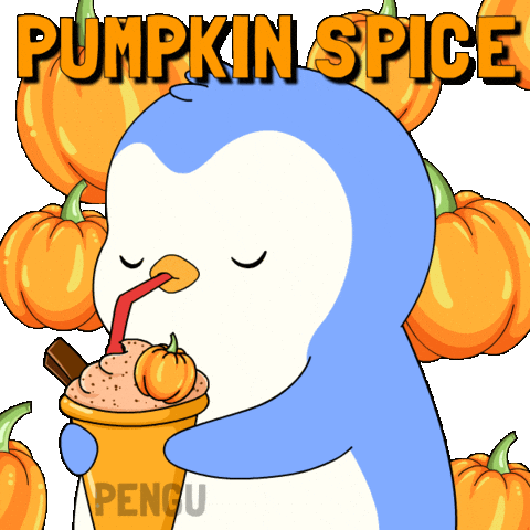 Iced Coffee GIF by Pudgy Penguins