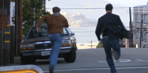 san francisco running GIF by Team Coco