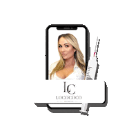 locococoaesthetix botox lip filler injector injections Sticker