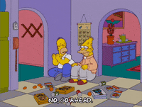 homer simpson mess GIF