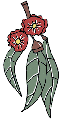 illustration australia Sticker
