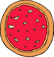Pizza Veganfood Sticker by Jimmy Joy
