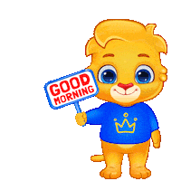 Good Morning Sticker by Lucas and Friends by RV AppStudios