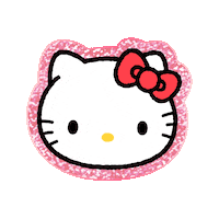 Hello Kitty Bling Sticker by Sanrio Korea