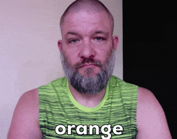 Sign Language Orange GIF