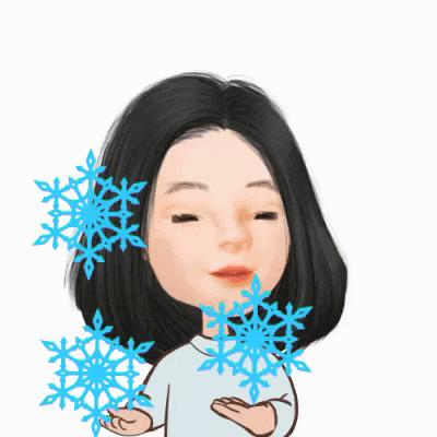 Winter Snowfall GIF