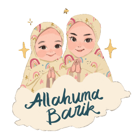 Muslim Sister Sticker by Rafhi Dominic