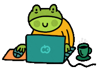 Working Work From Home Sticker by Andreea Illustration