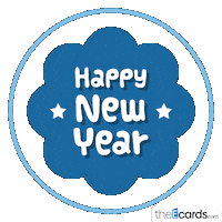 theecards happy new year new year happynewyear new years eve Sticker