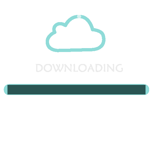 LifeSigner cloud loading download downloading Sticker