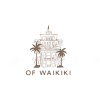 Moana Surfrider Sticker by Kyo-ya Hotels & Resorts