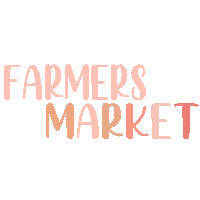 Farmers Market Farm Sticker