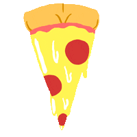 Pizza Love Sticker