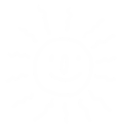 Happy Sun Sticker by Lucas Levitan