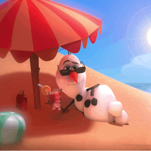 Summer Snowman GIF by Disney