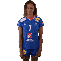 Allison Pineau Ffhandball Sticker by Fédération Française de Handball