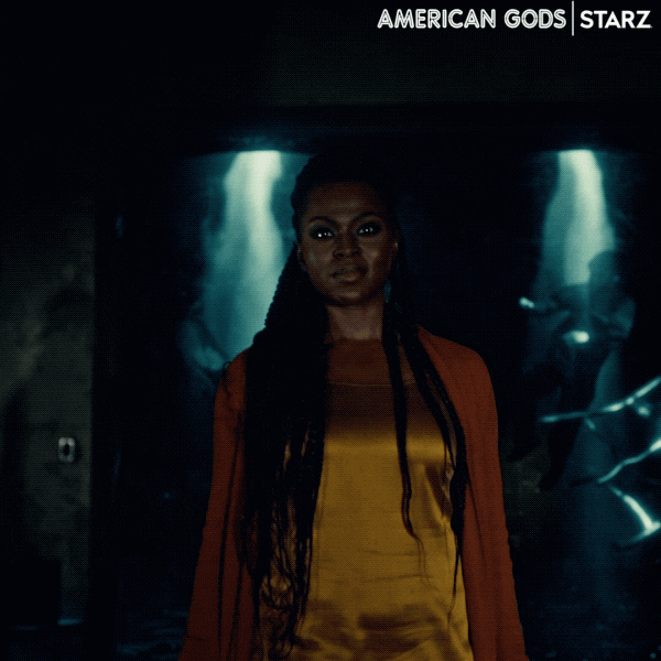 Season 3 Smile GIF by American Gods